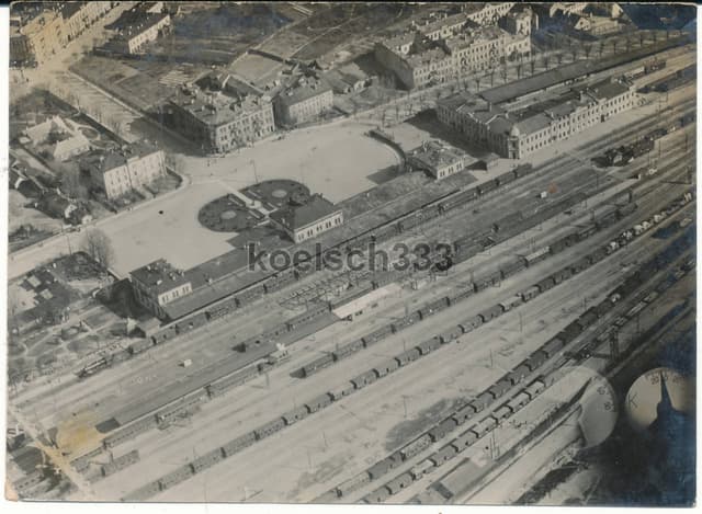 Vilnius iš oro. 1917 m. balandžio 19 d.