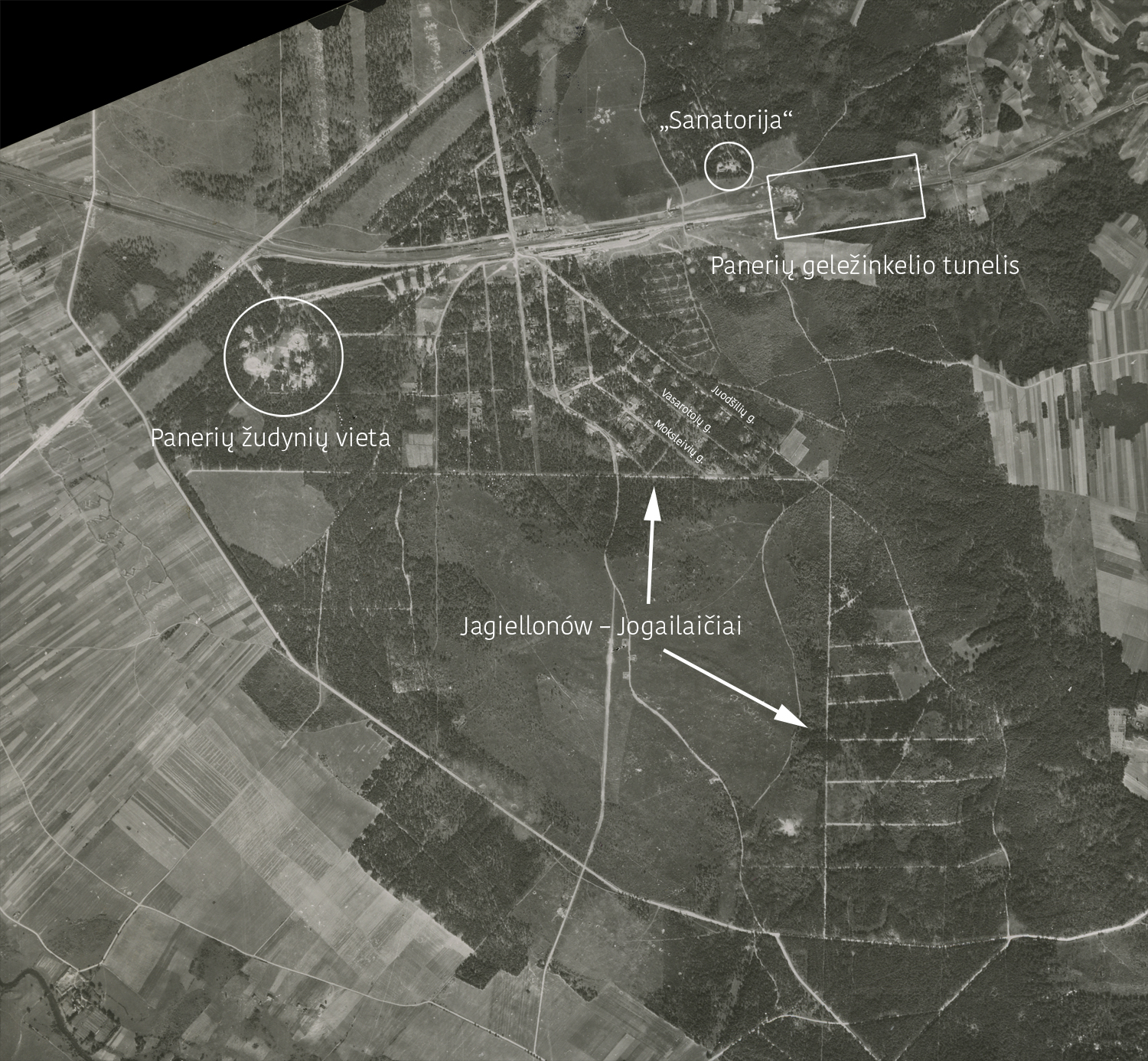 Jagiellonów – Jogailaičiai. 1944 m. rugpjūčio 27 d. NARA/LCVA