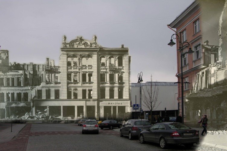 Vokiečių g. ir Rotušės a. kampas