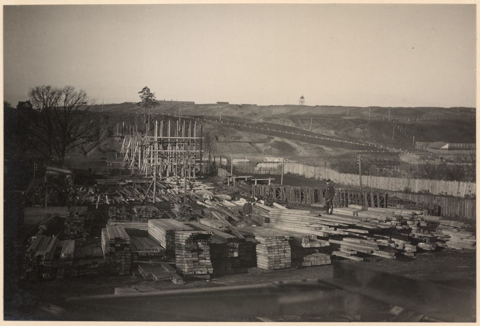 Statybinių medžiagų aikštelė