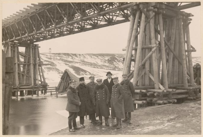 Tilto vaizdas iš Antakalnio pusės