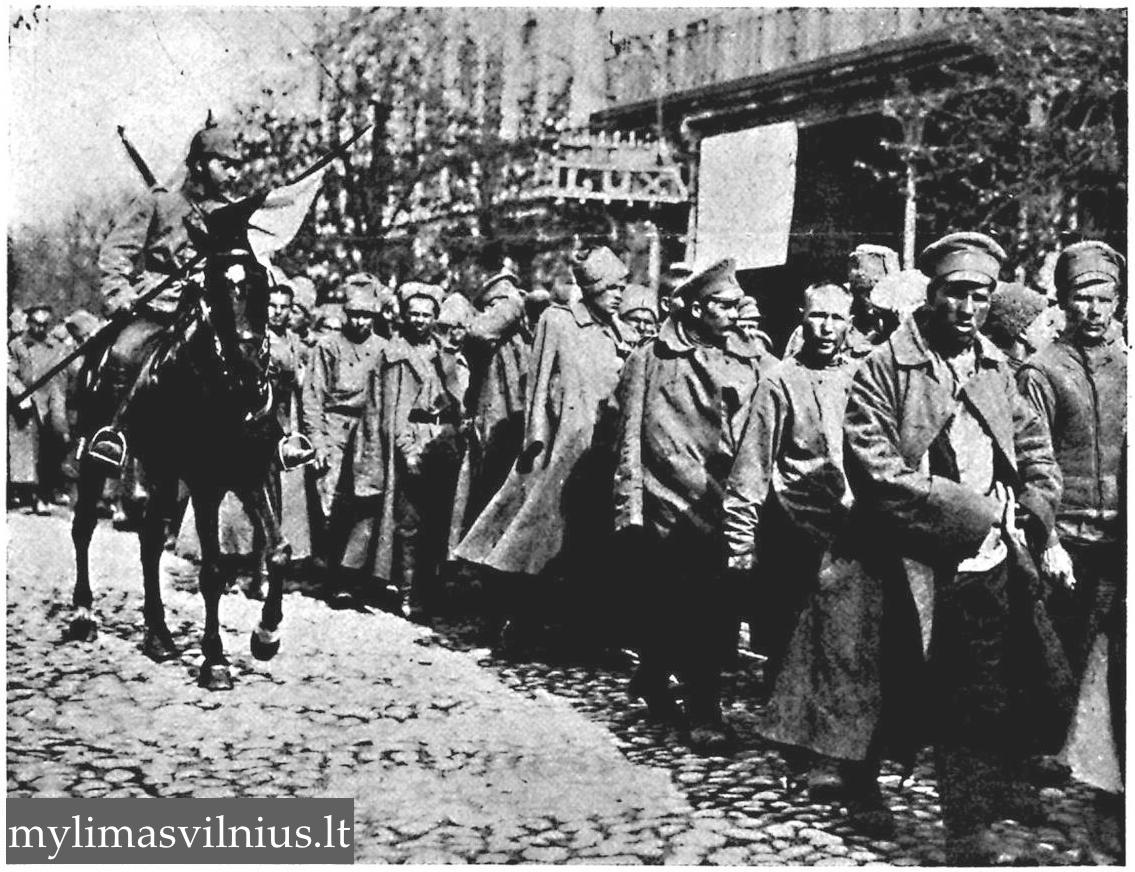 Rusų belaisviai Vilniuje