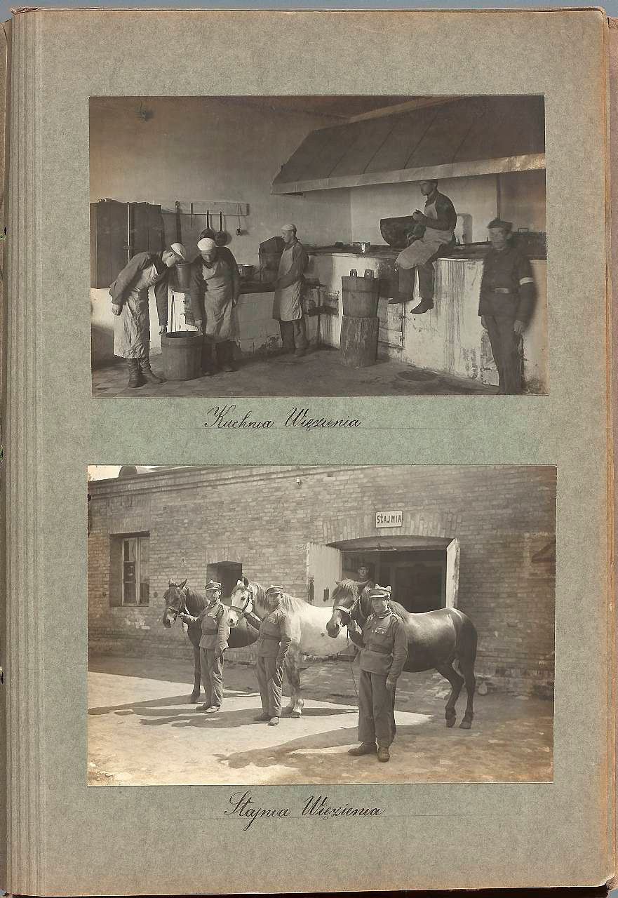 J. Bułhak. Kalėjimo virtuvė ir arklidės. 1924