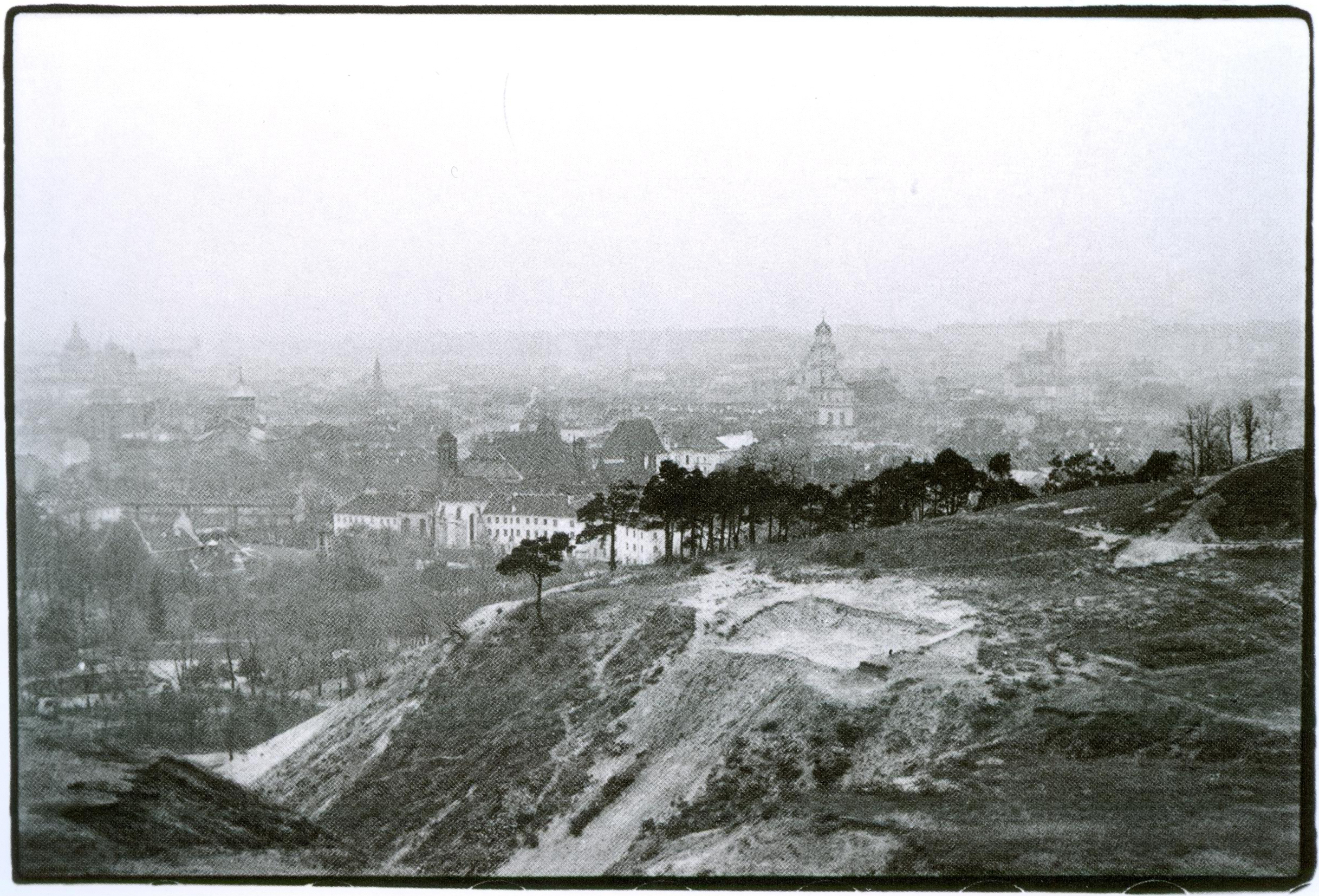 S. Kolupaila. Vilniaus panorama. 1939 10 29