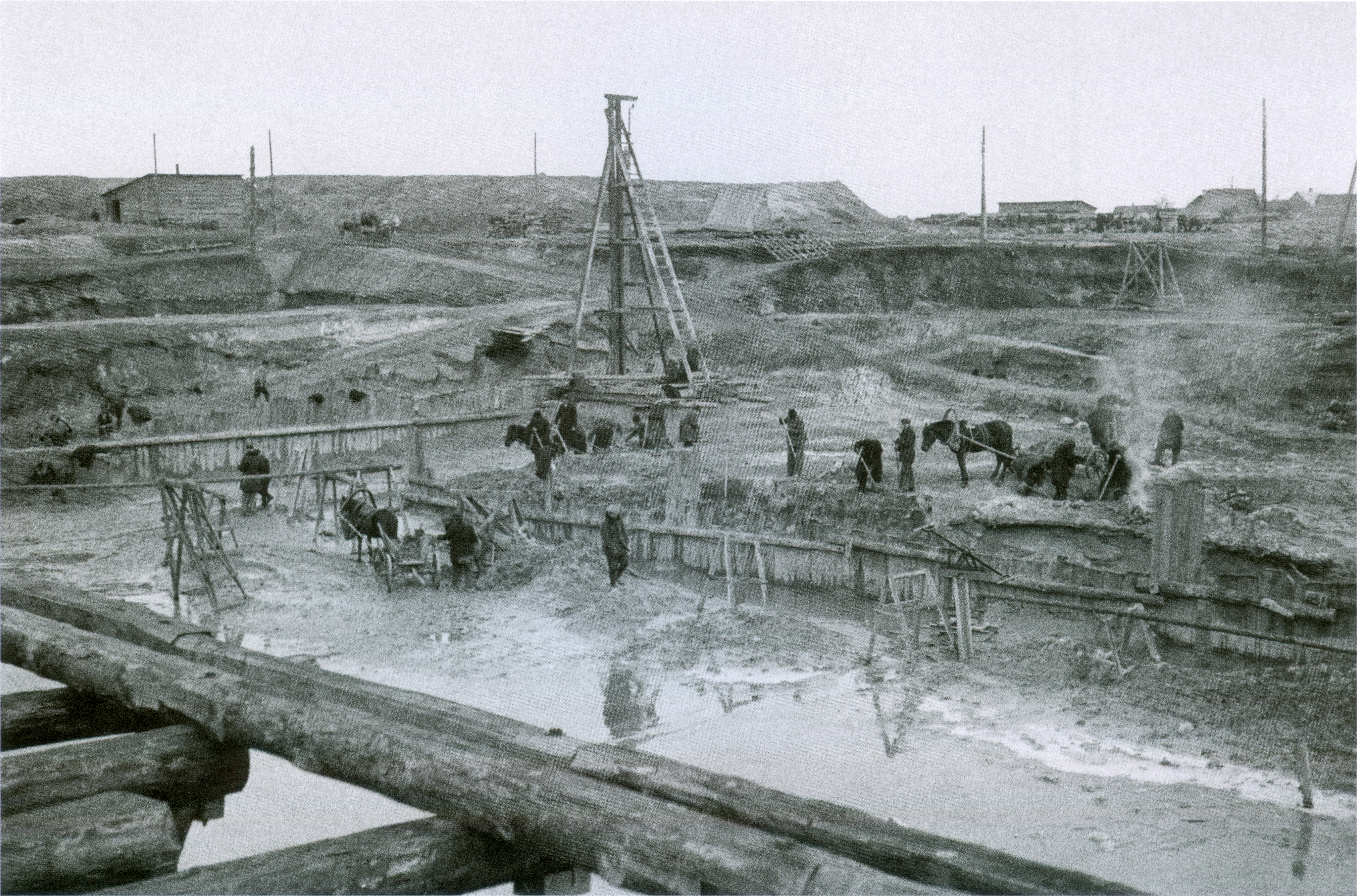 S. Kolupaila. Turniškių hidroelektrinės statyba. 1939 m. lapkritis