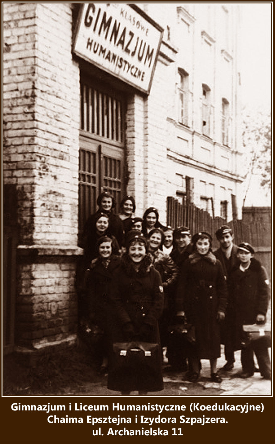 Žydiškas Chaimo Epšteino ir Izidoriaus Szpajzero licėjus ir gimnazija. XX a. I p.