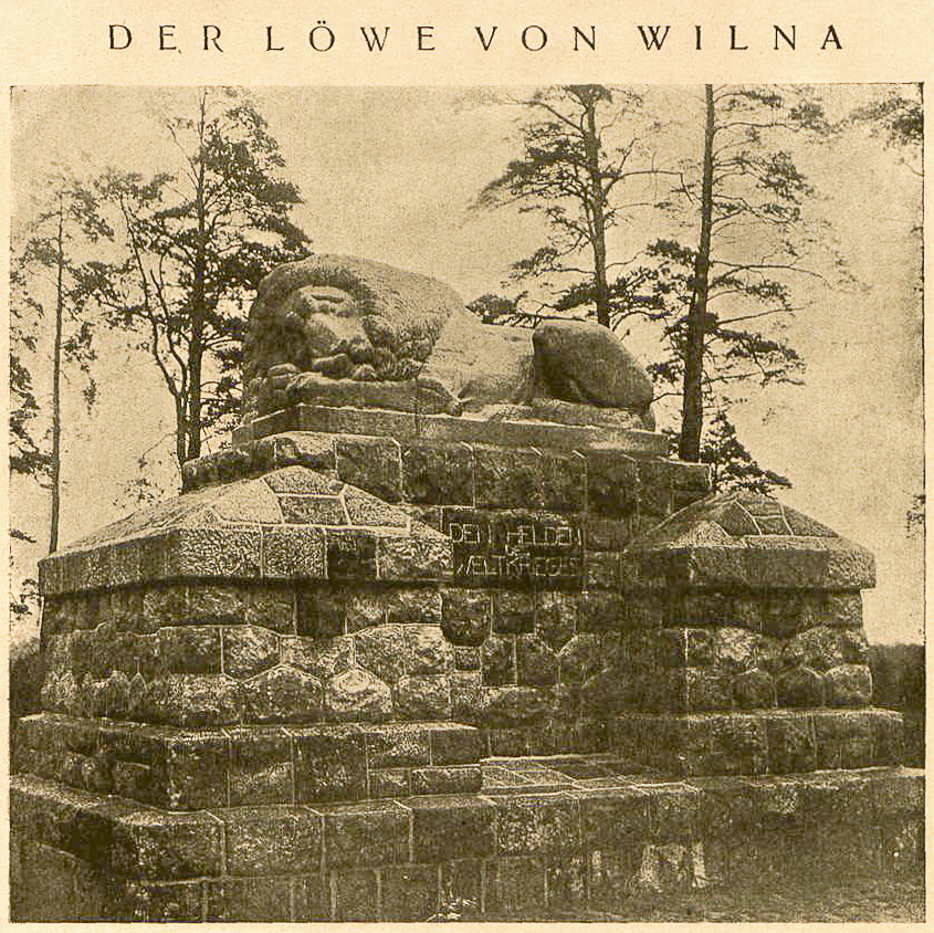 G. Gresegger, Vilniaus liūtas, 1917 m.